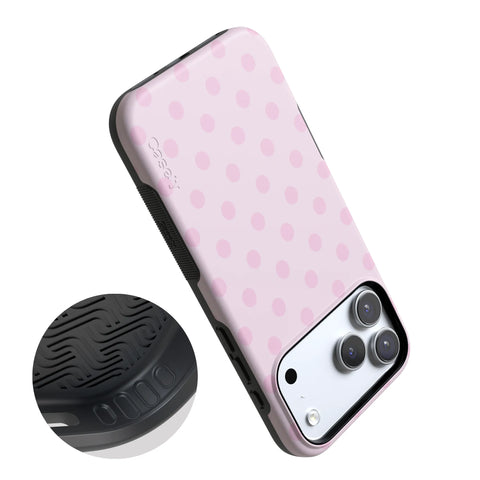 Spotted in SoHo | Pink Polka Dot Case