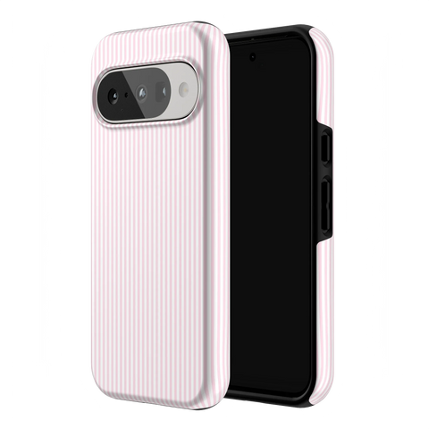 Stripes and the City | Light Pink Pinstripe Case