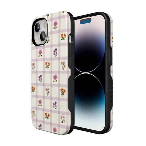 Meadow Check | Floral Gingham Case