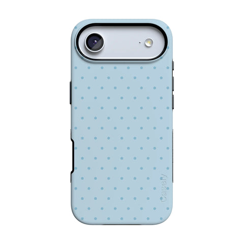 On the Dot | Blue Monochrome Polka Dot Case