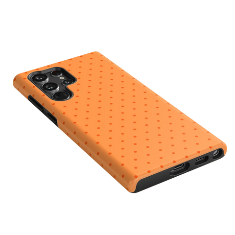 On the Dot | Orange Polka Dot Case
