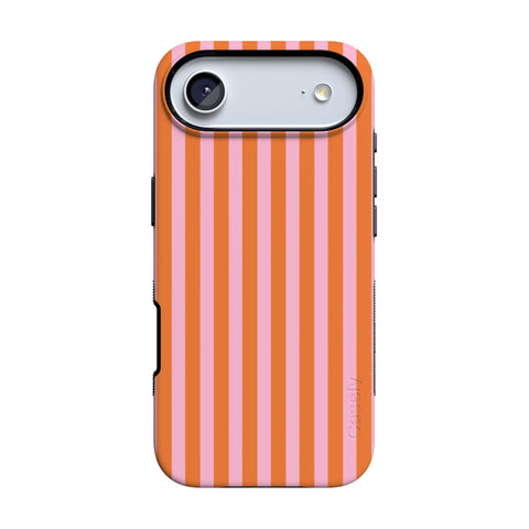 Perfect Stripes | Orange & Pink Stripes Case