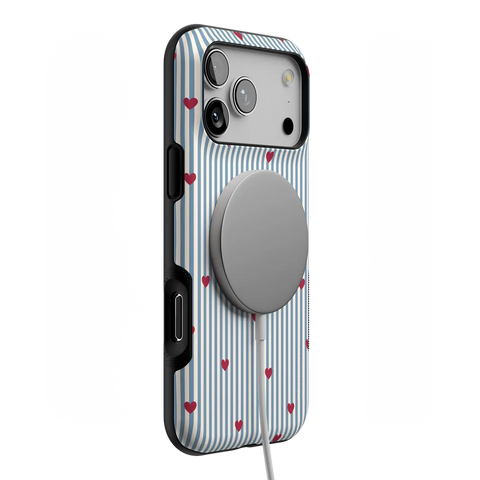 Love Lines | Blue Stripes Case