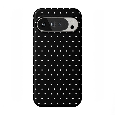 On the Dot | White Polka Dot Case