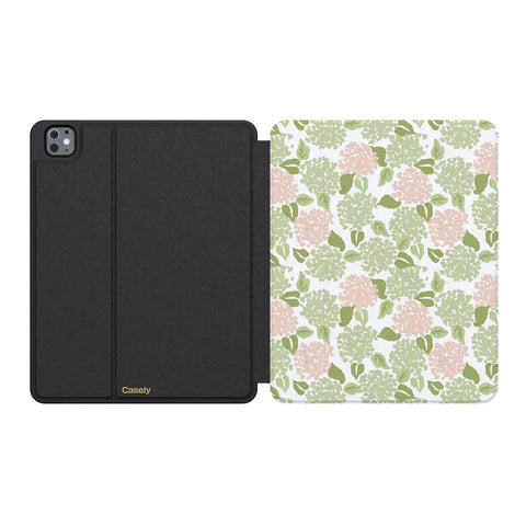 Hydrangea Haze | Floral Garden iPad Case
