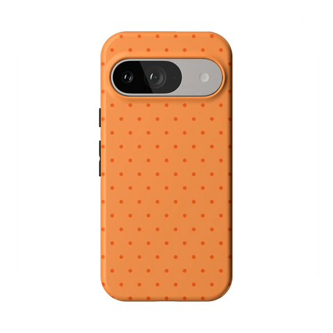 On the Dot | Orange Polka Dot Case