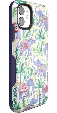Pastel Gardens | Watercolor Elephant Floral Case
