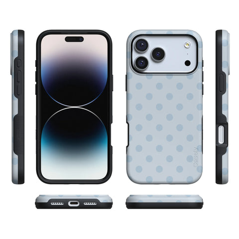 Spotted in SoHo | Light Blue Polka Dot Case