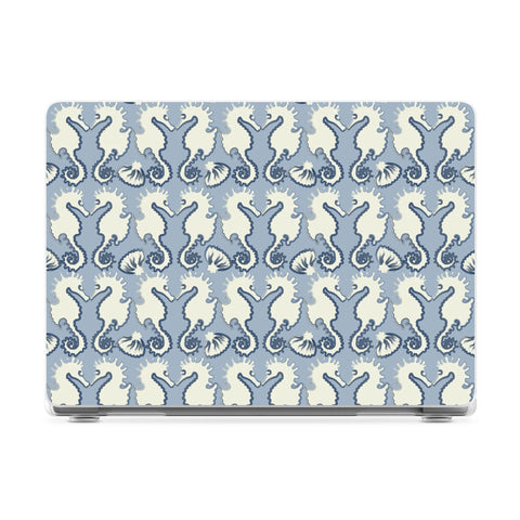 Seahorse Drift | Coastal Blues Laptop Shell