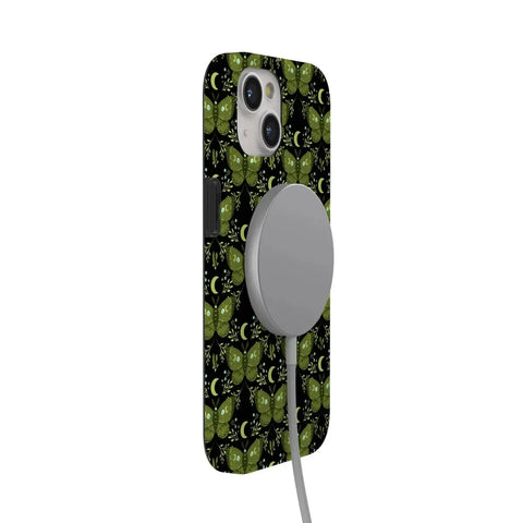 Mystic Moths | Green Twilight Case