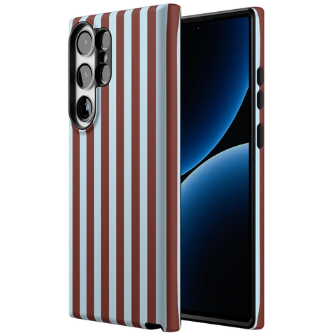 Sunday in Brooklyn | Blue Stripes Case