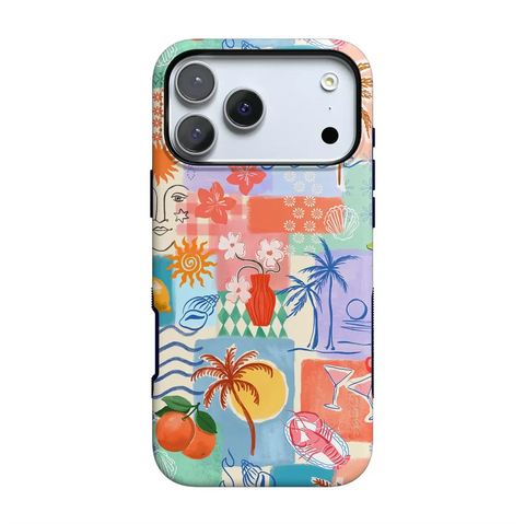 Tropical Heat | Beachy Collage Case