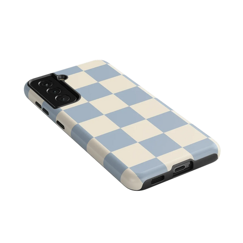 Fit Check | Light Blue Checkerboard Case