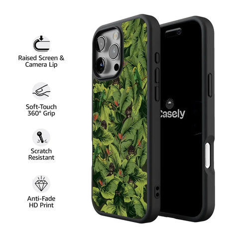 Sneaky Monkeys | Frida Kahlo Jungle Floral Case