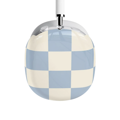 Fit Check | Light Blue Checkerboard AirPods Max Case