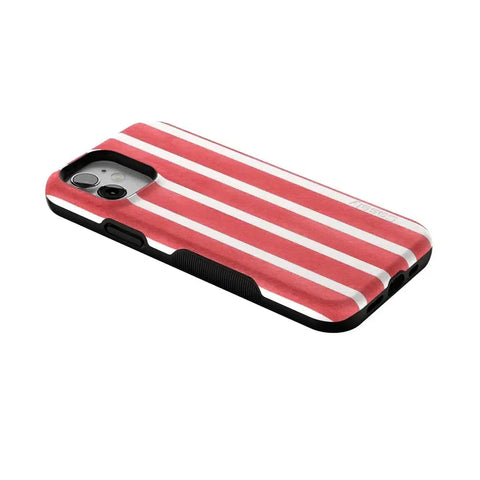 East Coast Summer | Red Stripes Case