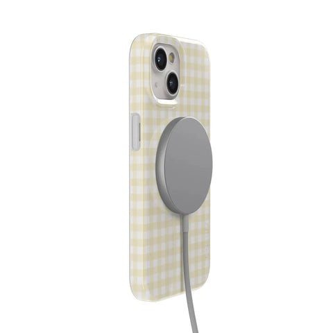 Pastel Picnic | Yellow Gingham Case