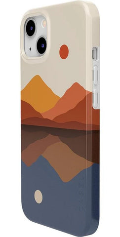 Opposites Attract | Day & Night Colorblock Mountains Case
