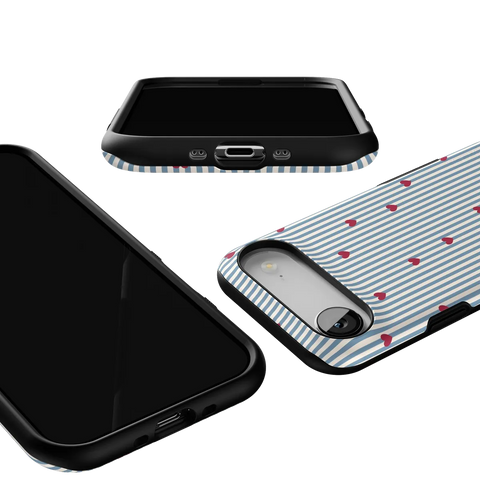 Love Lines | Blue Stripes Case