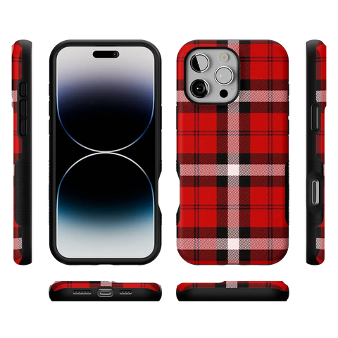 As if! | Red Plaid Case