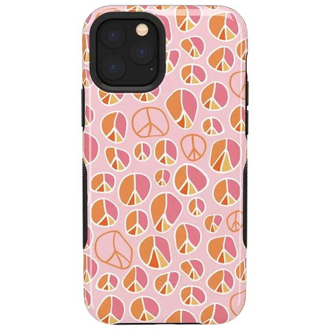 Peace Out | Groovy Peace Sign Case