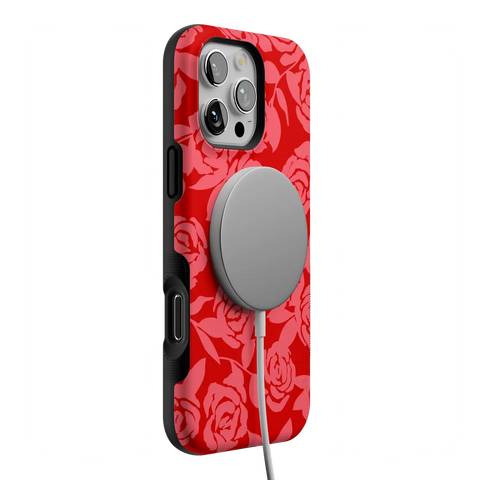 Final Rose | Red & Pink Floral Case