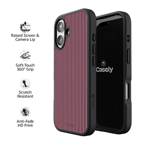 Stripes and the City | Tiny Pinstripe Case