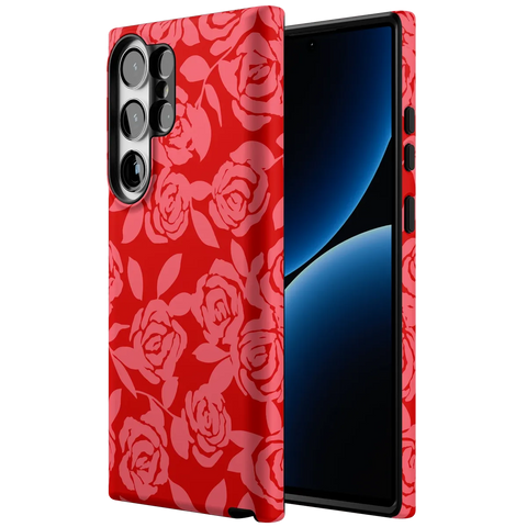 Final Rose | Red & Pink Floral Case