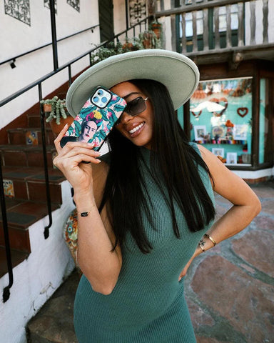 Find Your Muse | Frida Kahlo Portrait Floral Case