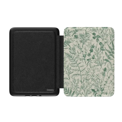 Sage Garden | Green Floral Kindle Case