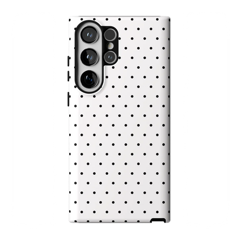 On the Dot | Black Polka Dot Case
