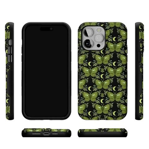 Mystic Moths | Green Twilight Case