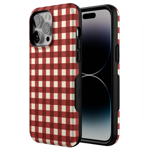 Checked Twice | Red Plaid Case