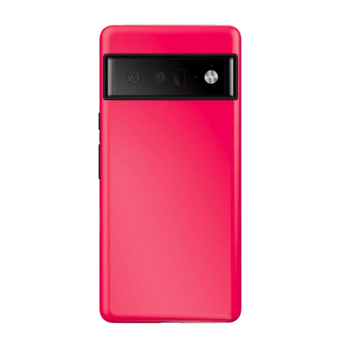 Think Pink | Solid Neon Pink Google Pixel Case