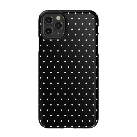 On the Dot | White Polka Dot Case