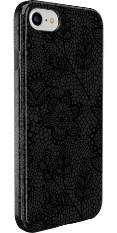 Lace Me Up | Black Floral Case