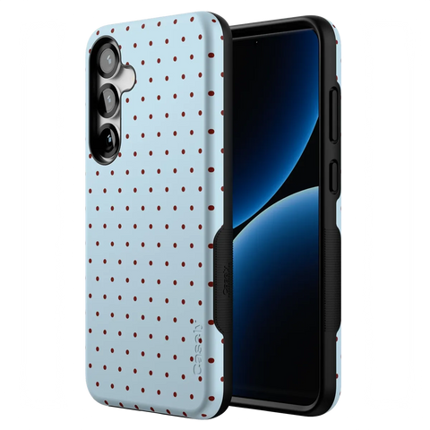 On the Dot | Blue Polka Dot Case