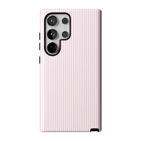 Stripes and the City | Light Pink Pinstripe Case