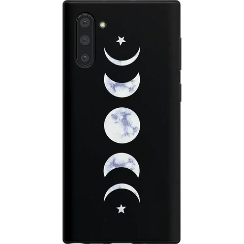 It's Just a Phase | Marble Moon Samsung Case