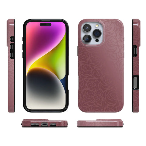 Bordeaux Rose | Moody Monochrome Case