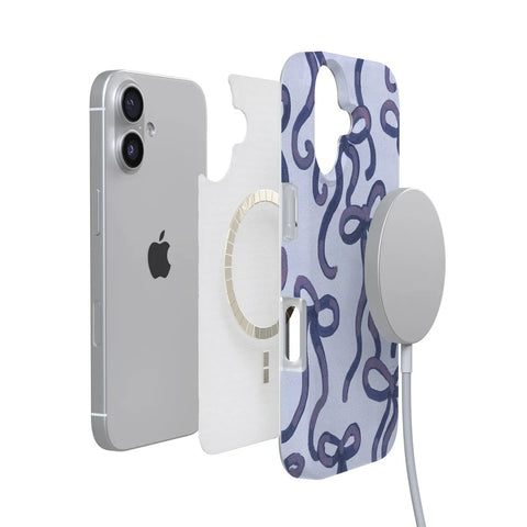 Love Me Knot | Blue Bow Case