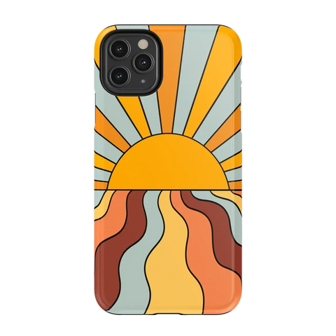Shine On | Retro Sunset Case