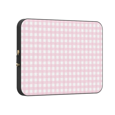 Pink Plaid | Sunday Best Laptop Case