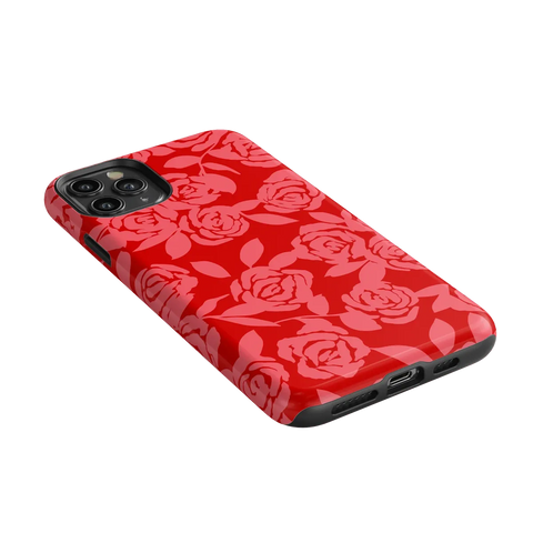 Final Rose | Red & Pink Floral Case