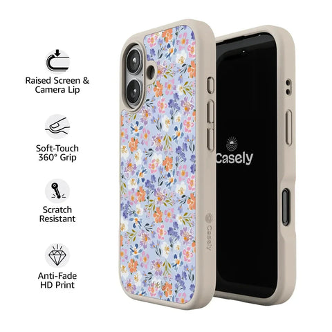 Poppy Meadows | Pastel Floral Case