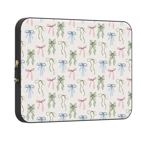 Whimsy Girlie | Pastel Bows Laptop Case