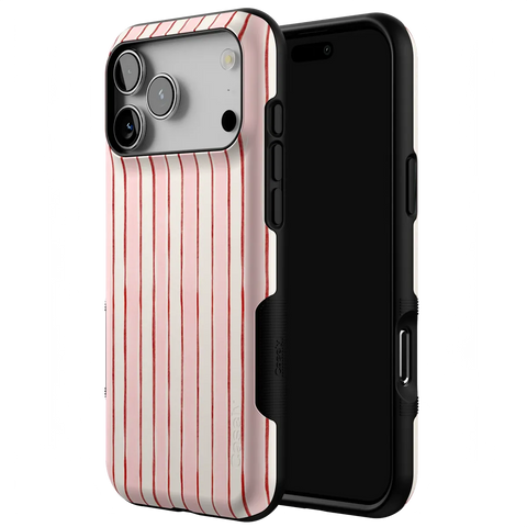Pretty in Pastel | Blush Stripes Case