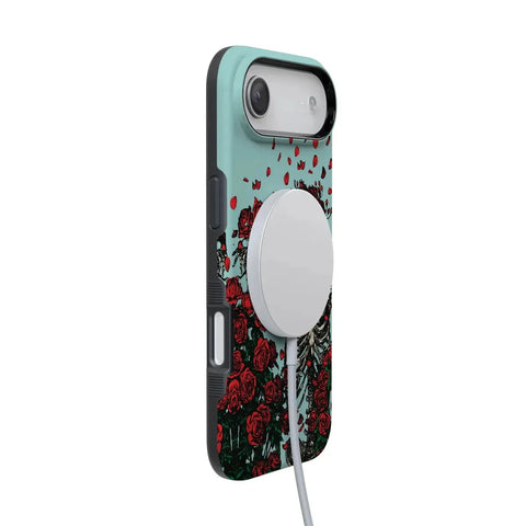 Forever Grateful | Grateful Dead Skeleton Floral Case
