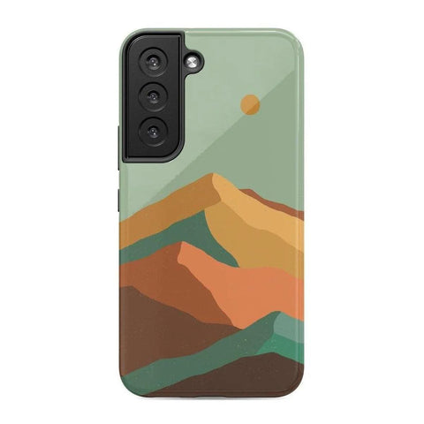 Endless Peaks | Colorblock Mountain Samsung Case