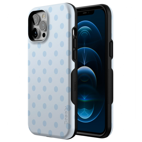 Spotted in SoHo | Light Blue Polka Dot Case